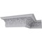 Ekena Millwork 7 3/4"H x 9"P x 11 3/4"F x 94 1/2"L Neuveau Crown Moulding MLD07X09X11NA - alternate 9
